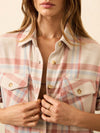 Legend™ Sweater Overshirt Shirt - Lakeside Plaid