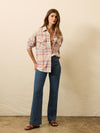 Legend™ Sweater Overshirt Shirt - Lakeside Plaid