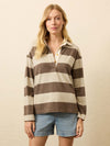 Legend™ Sweater Rugby Popover - Mocha Rugby