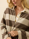 Legend™ Sweater Rugby Popover - Mocha Rugby
