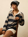 Legend™ Sweater Rugby Popover - Navy Rugby