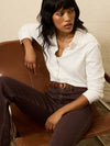 Legend™ Classic Sweater Shirt - Pure White Twill