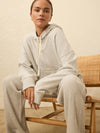 High Standard Fleece Hoodie - Light Grey Heather