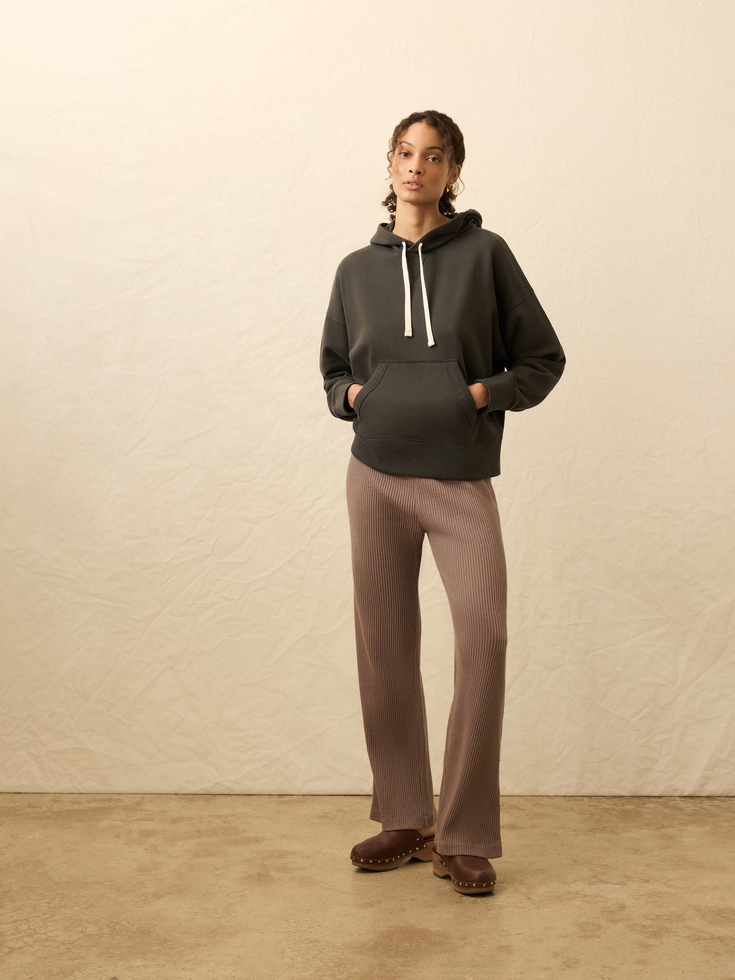 High Standard Fleece Hoodie - Mountain Black