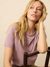 Sunwashed Essential Tee - Twilight Plum