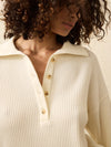 Après Waffle Henley - Coastal Cream