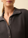 Après Waffle Henley - Washed Black