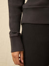 Après Waffle Henley - Washed Black