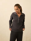 Après Waffle Henley - Washed Black