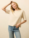 Hemp Blend Vintage Tee - Natural