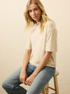 Hemp Blend Vintage Tee - Natural