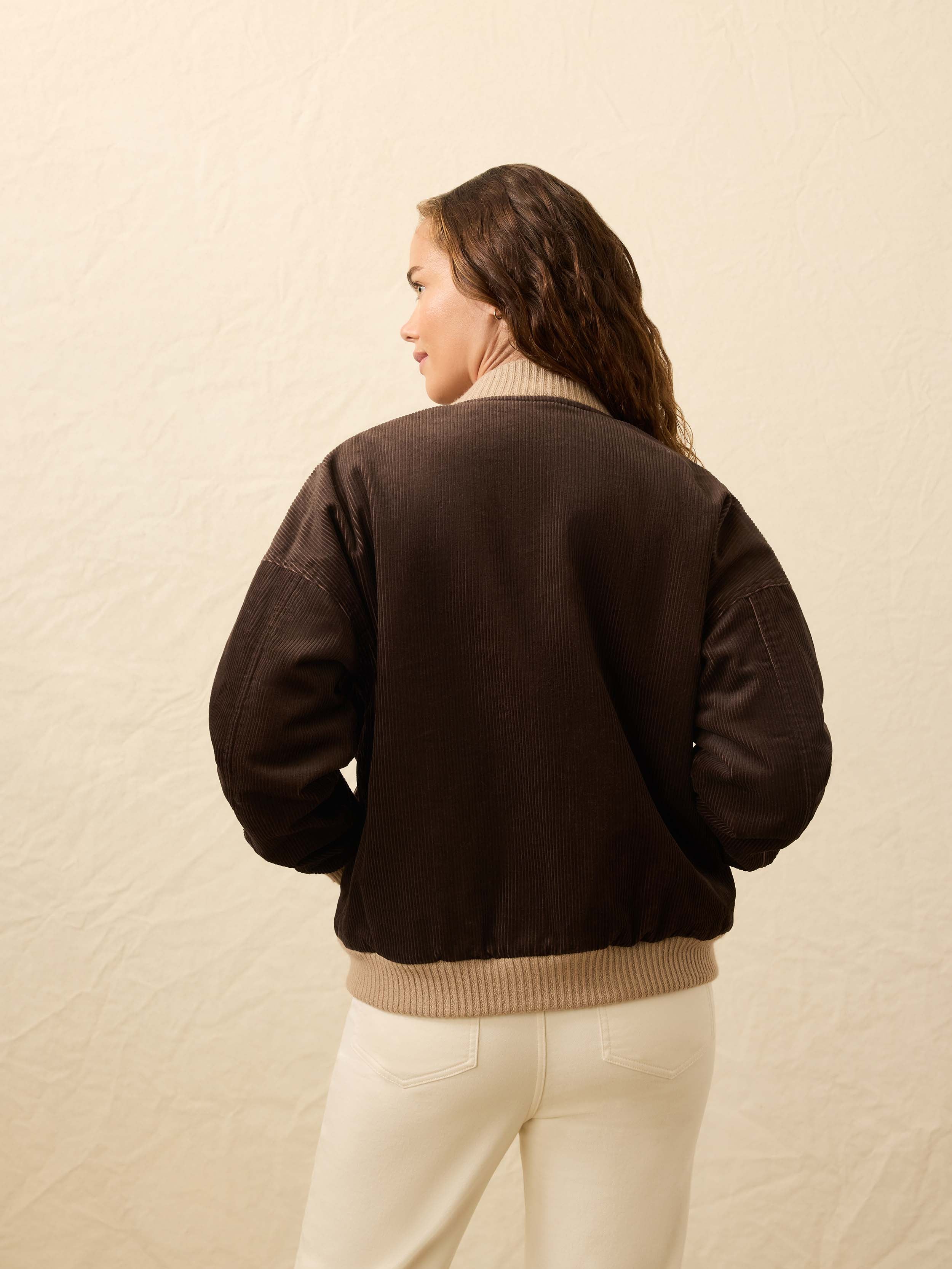 Heritage Cord Jacket - Chocolate Brown
