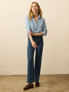 Tried & True Chambray Shirt - Bluewater Stripe Wash
