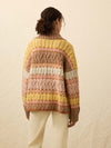 Highland Fairisle Cardigan - Lakeside Fairisle Haze