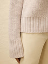 Heirloom Cotton Relaxed Crew - Seafog Stripe