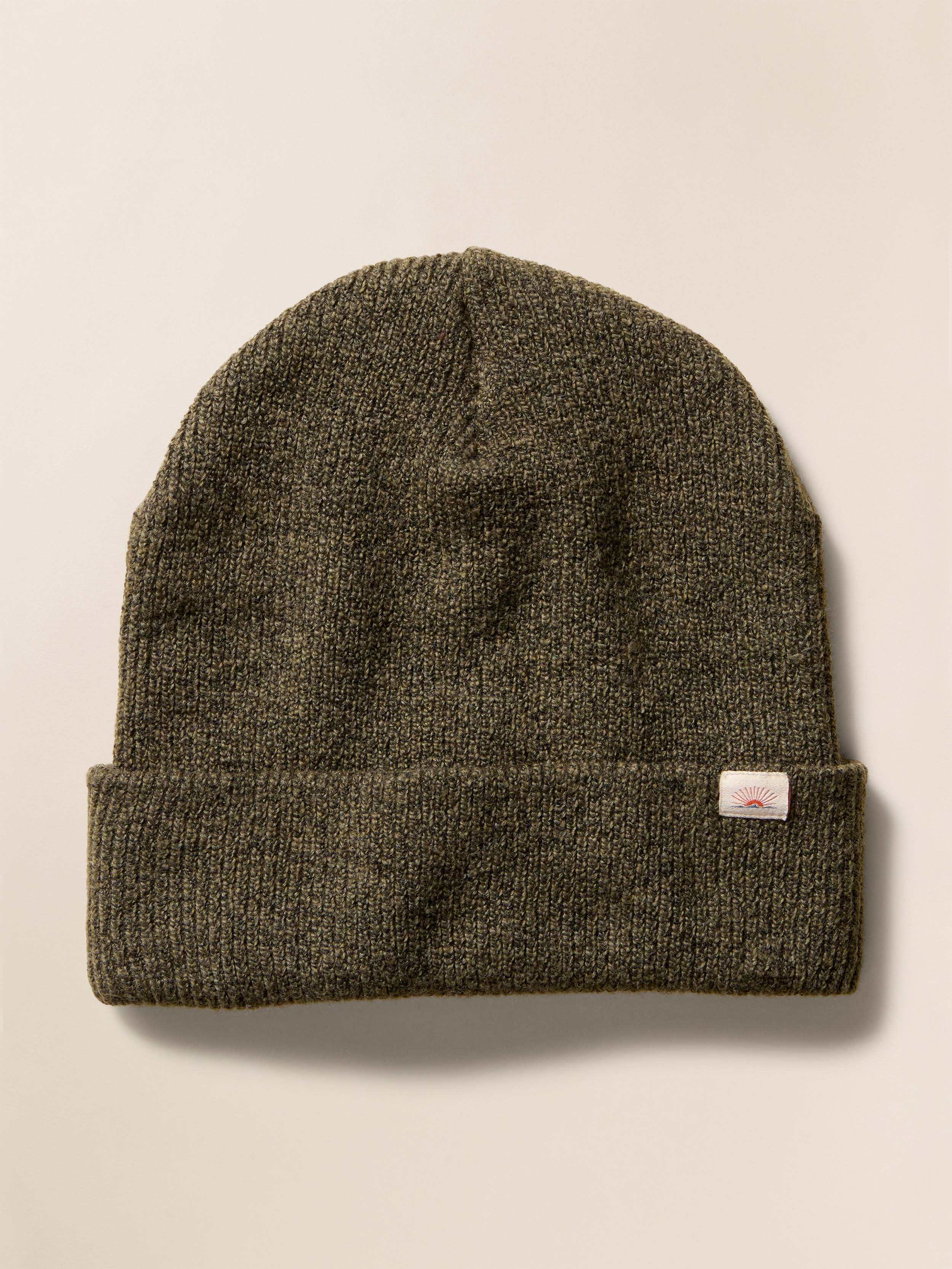 Jackson Beanie - Olive Heather | Faherty Brand display picture 1