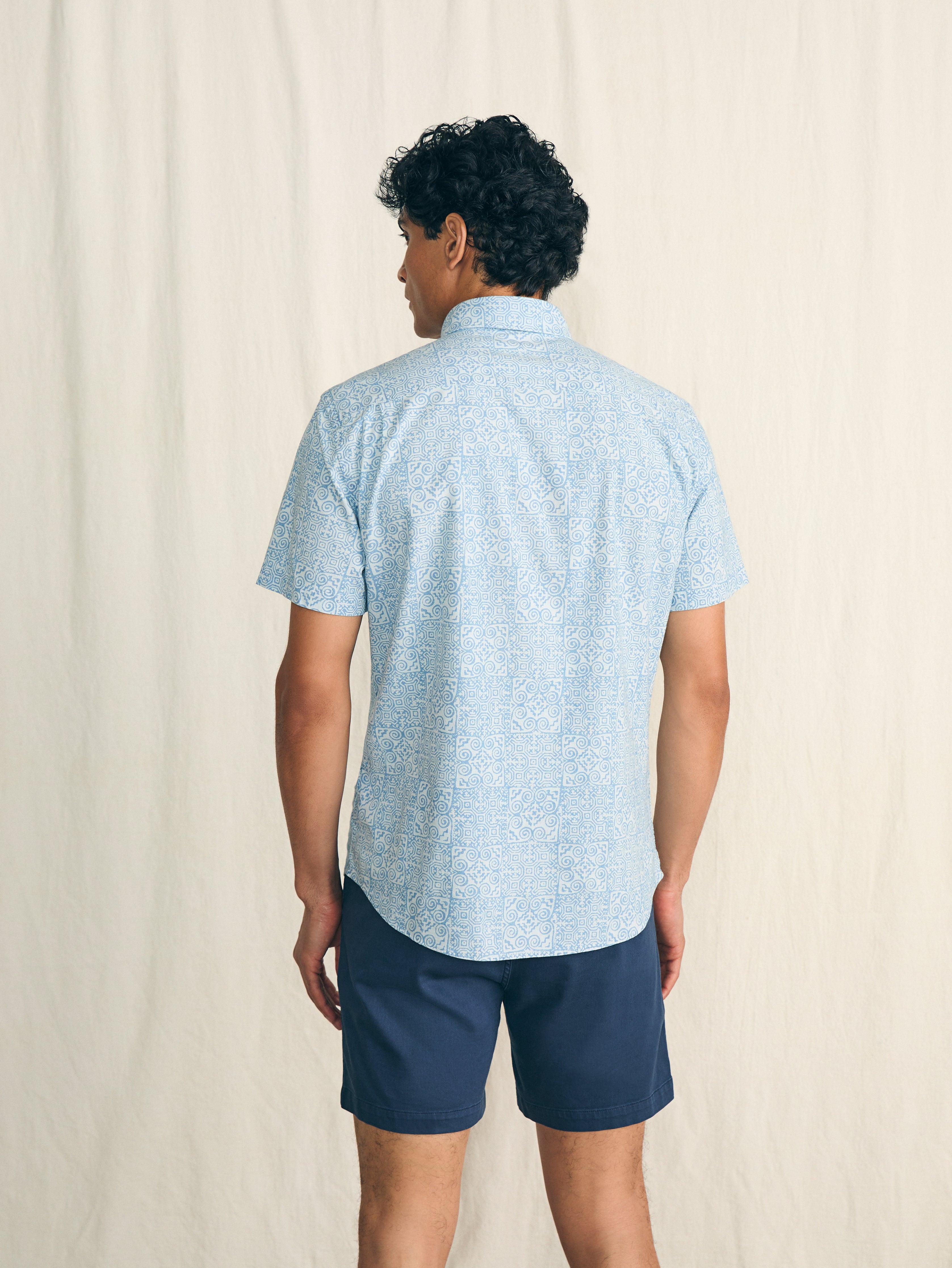 Short-Sleeve Stretch Playa Shirt (Tall