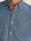 Short-Sleeve Stretch Playa Shirt (Tall) - Weathered Blue
