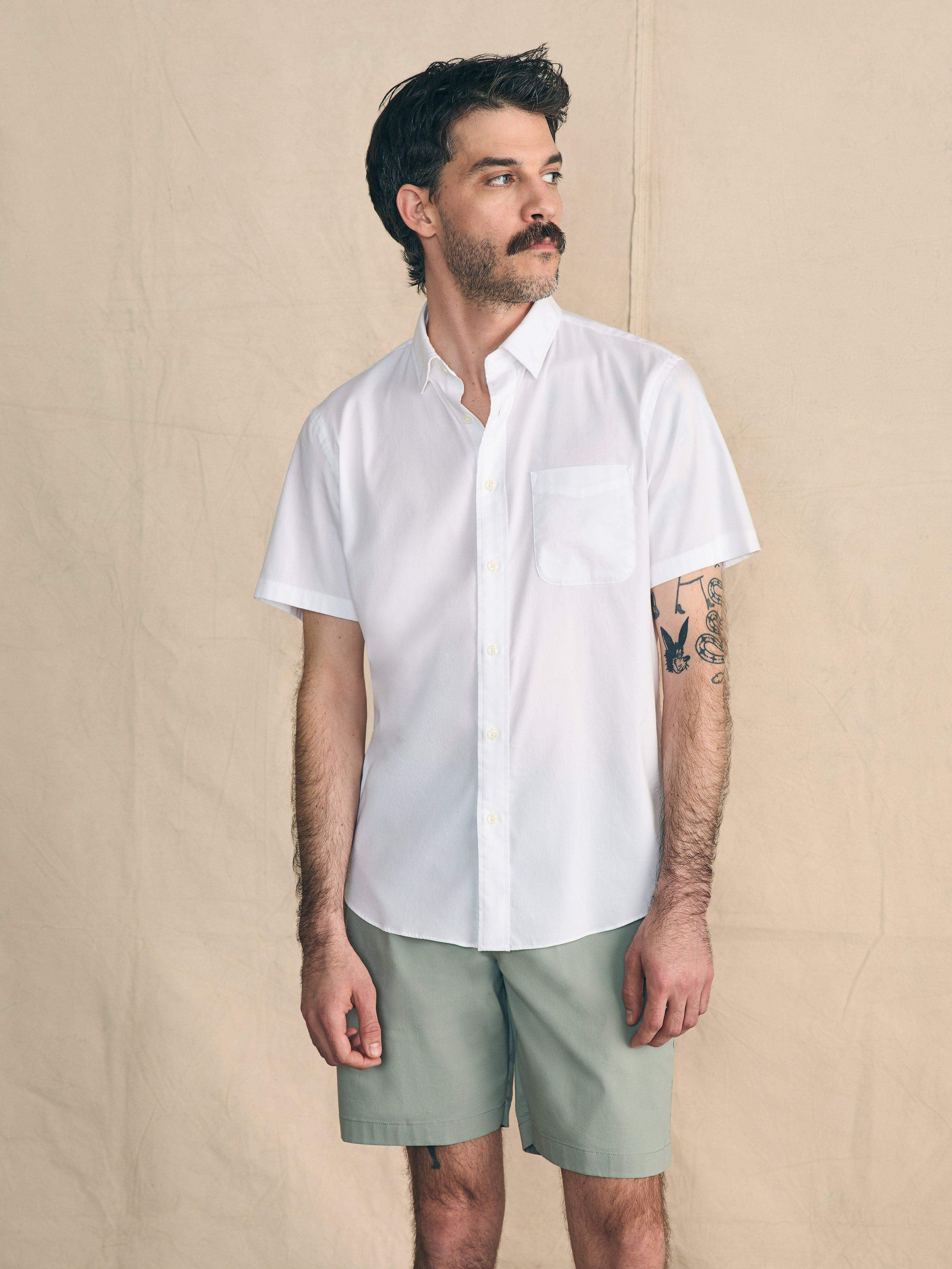 Short-Sleeve Movement Shirt - Cloud White