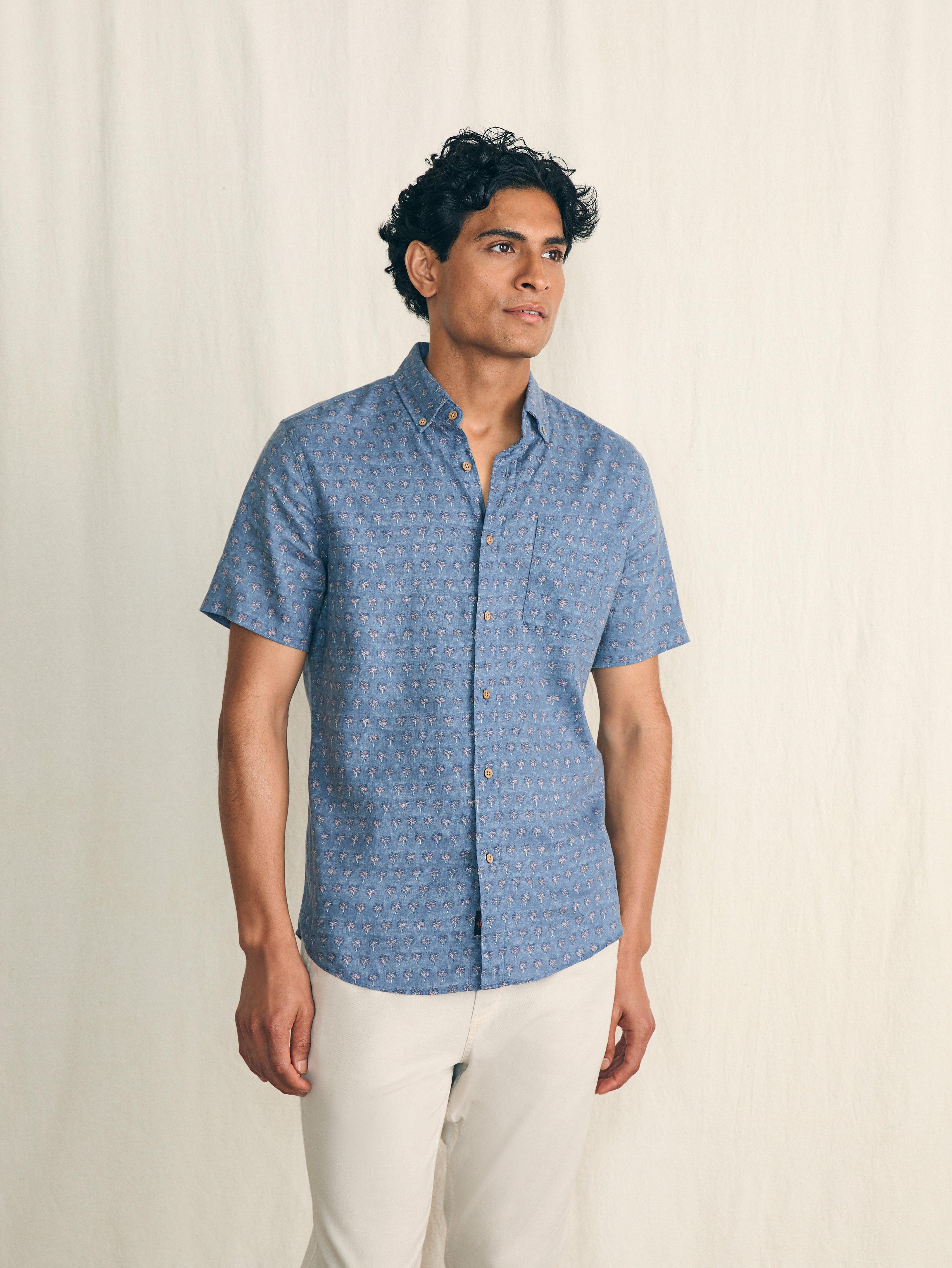 Short-Sleeve Breeze Shirt - Paradise Palm