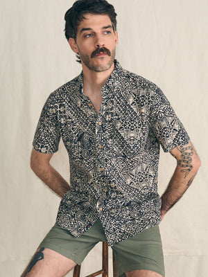 Short-Sleeve Breeze Shirt - Black Kaula