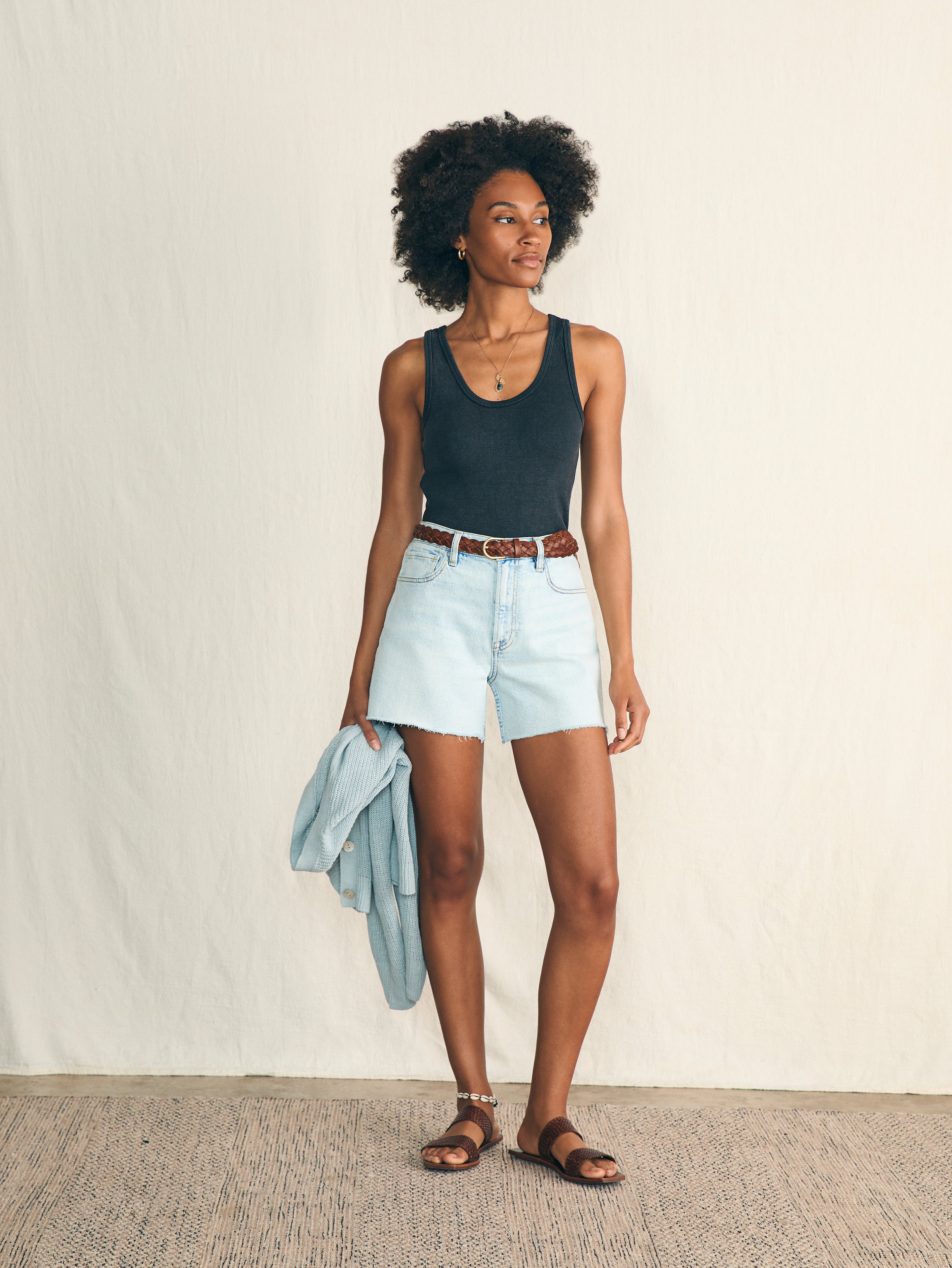 Organic Cotton Denim Short