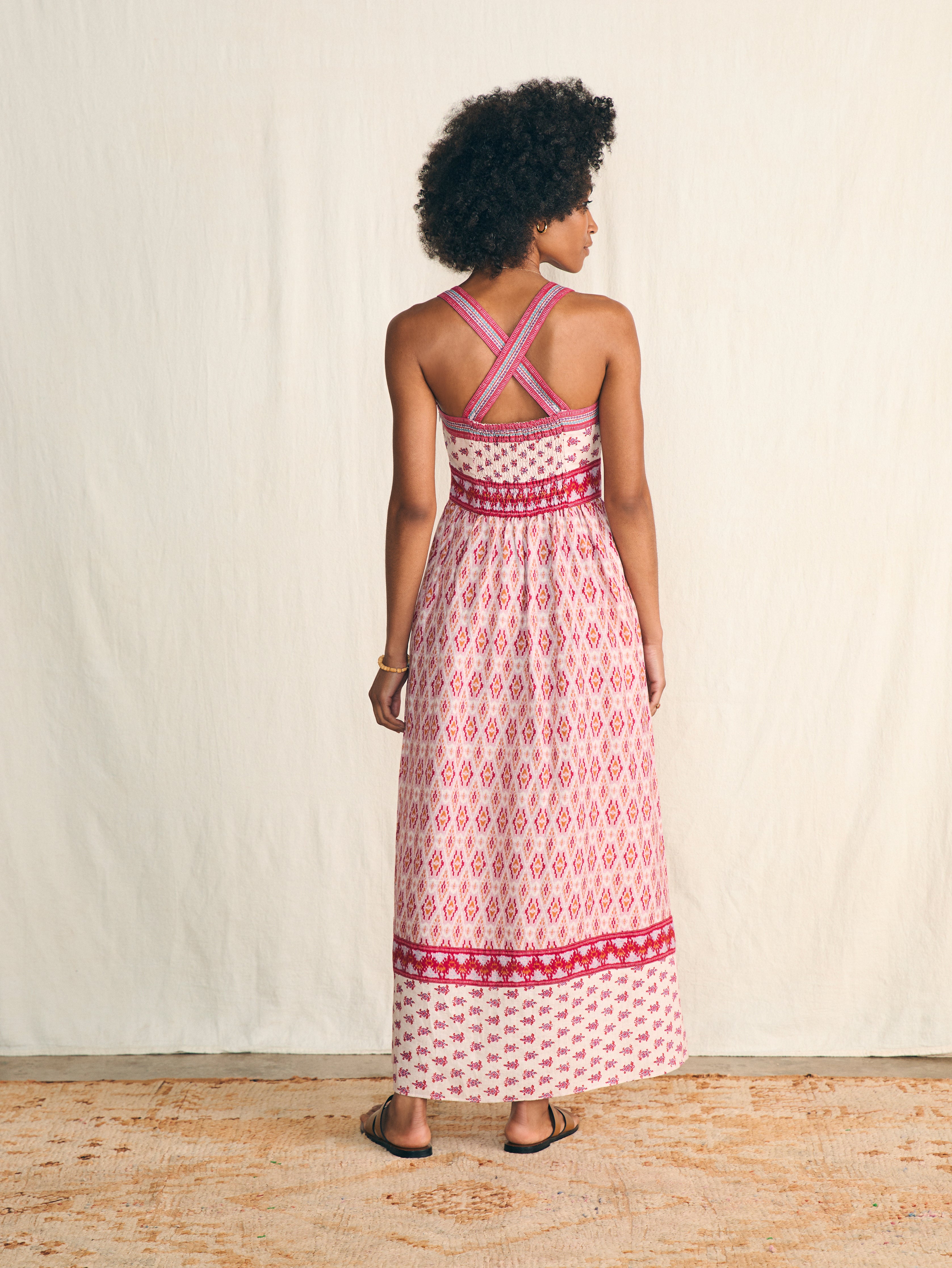 Gracie Dress - Clara Ikat