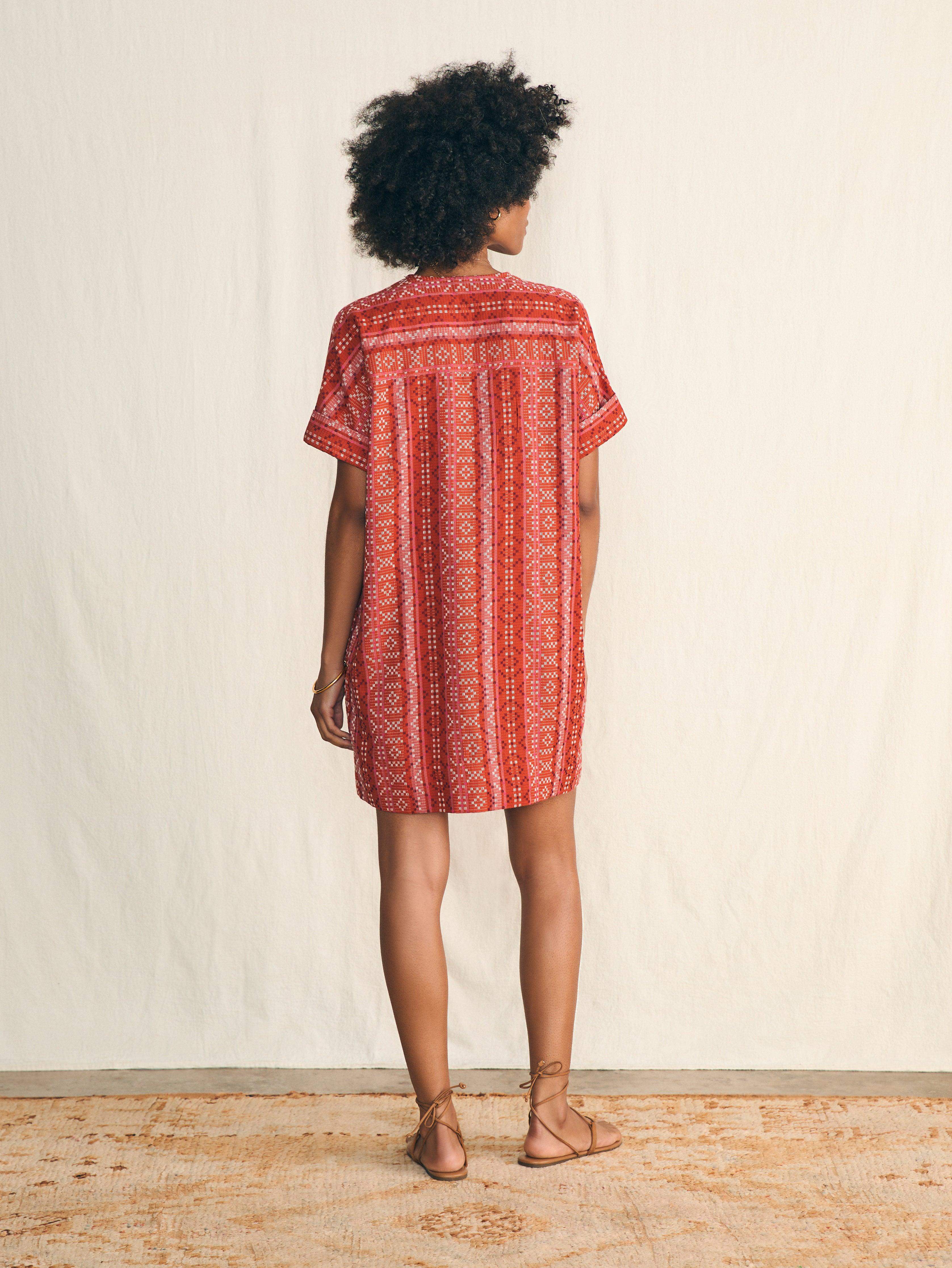 Sunset Land Sanibel Dress - Jacquard