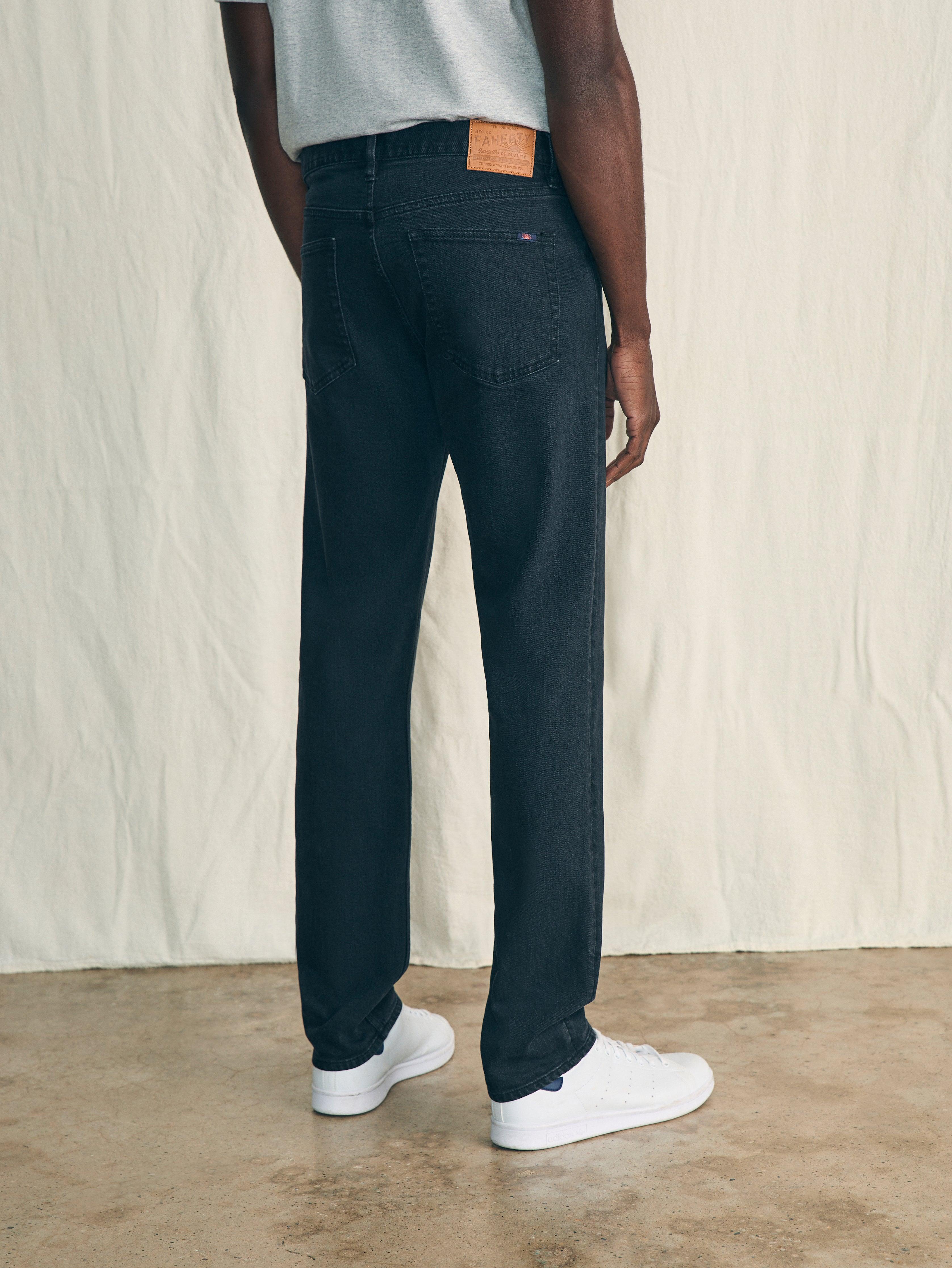 Organic Cotton Slim Straight Denim (32" Inseam