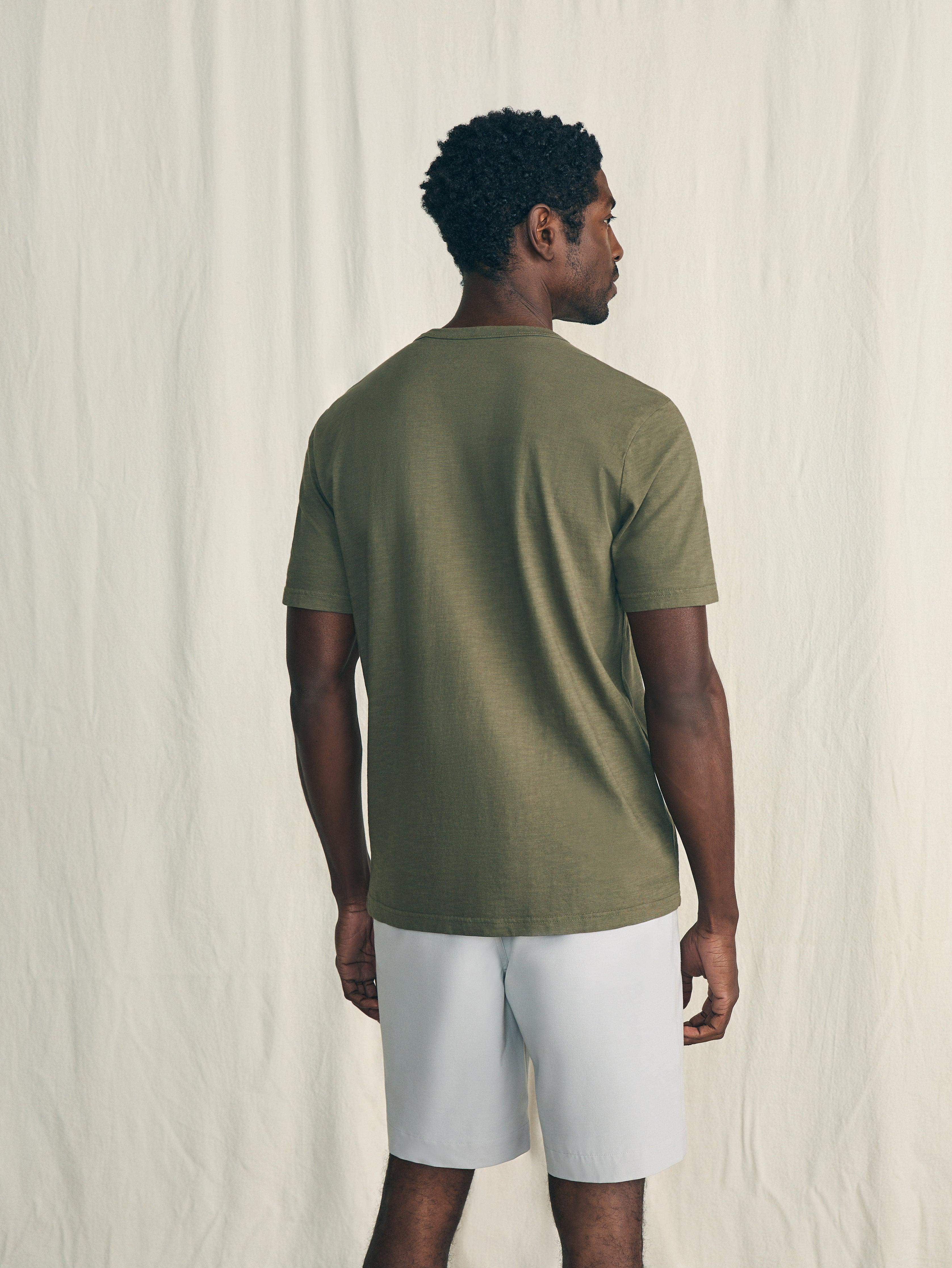 Sunwashed Tee - Olive