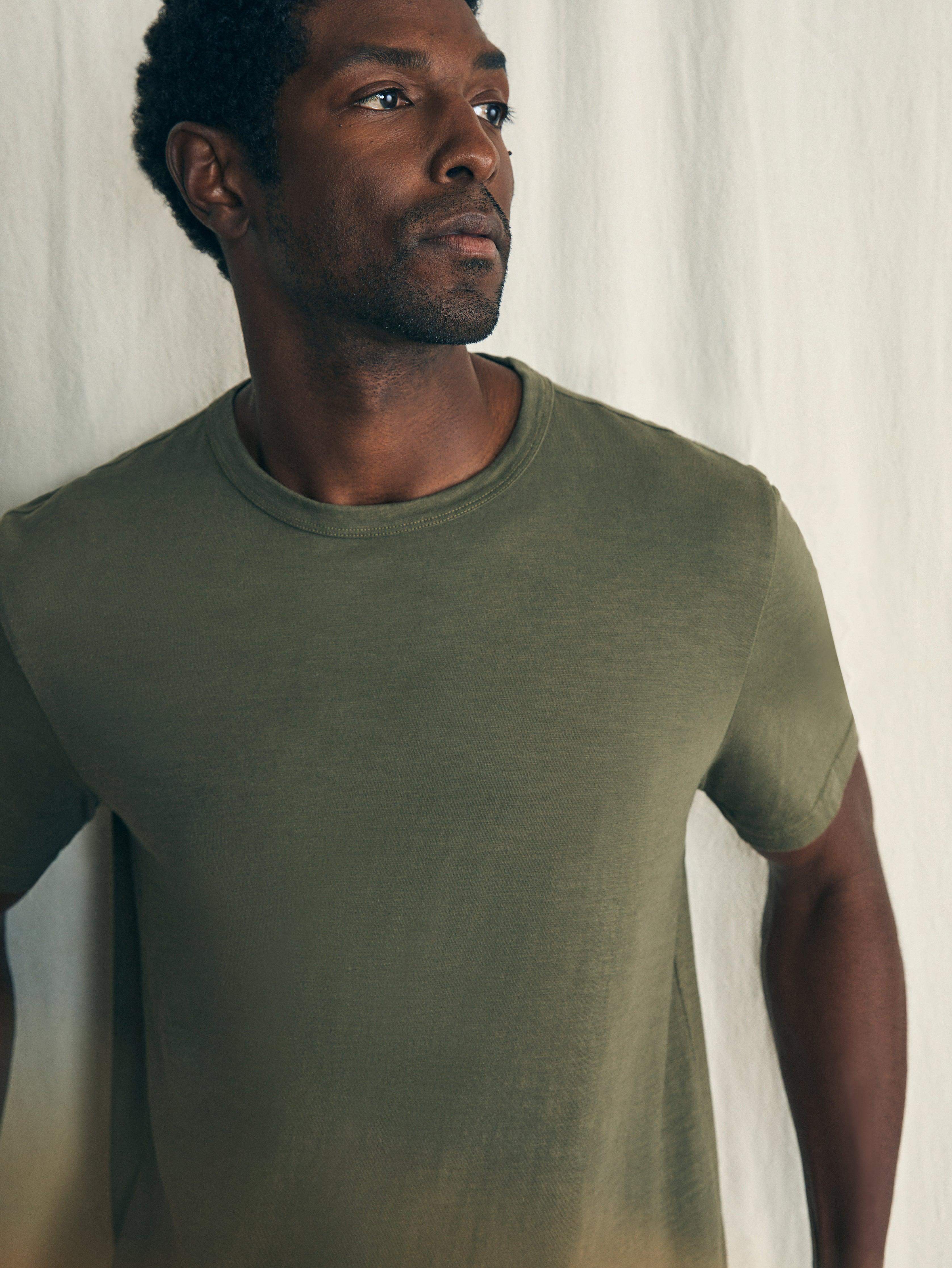 Sunwashed Tee - Olive