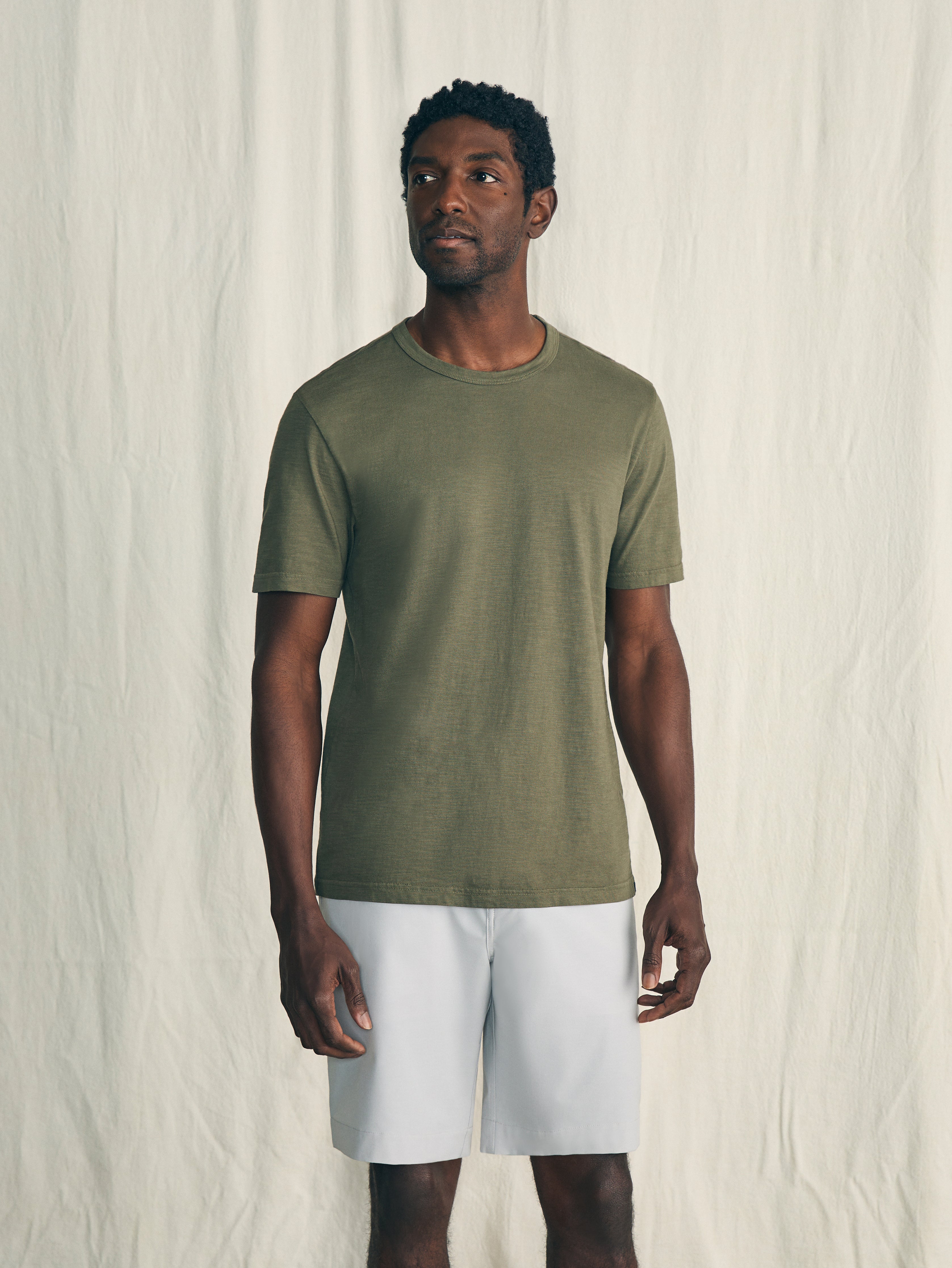 Sunwashed Tee - Olive