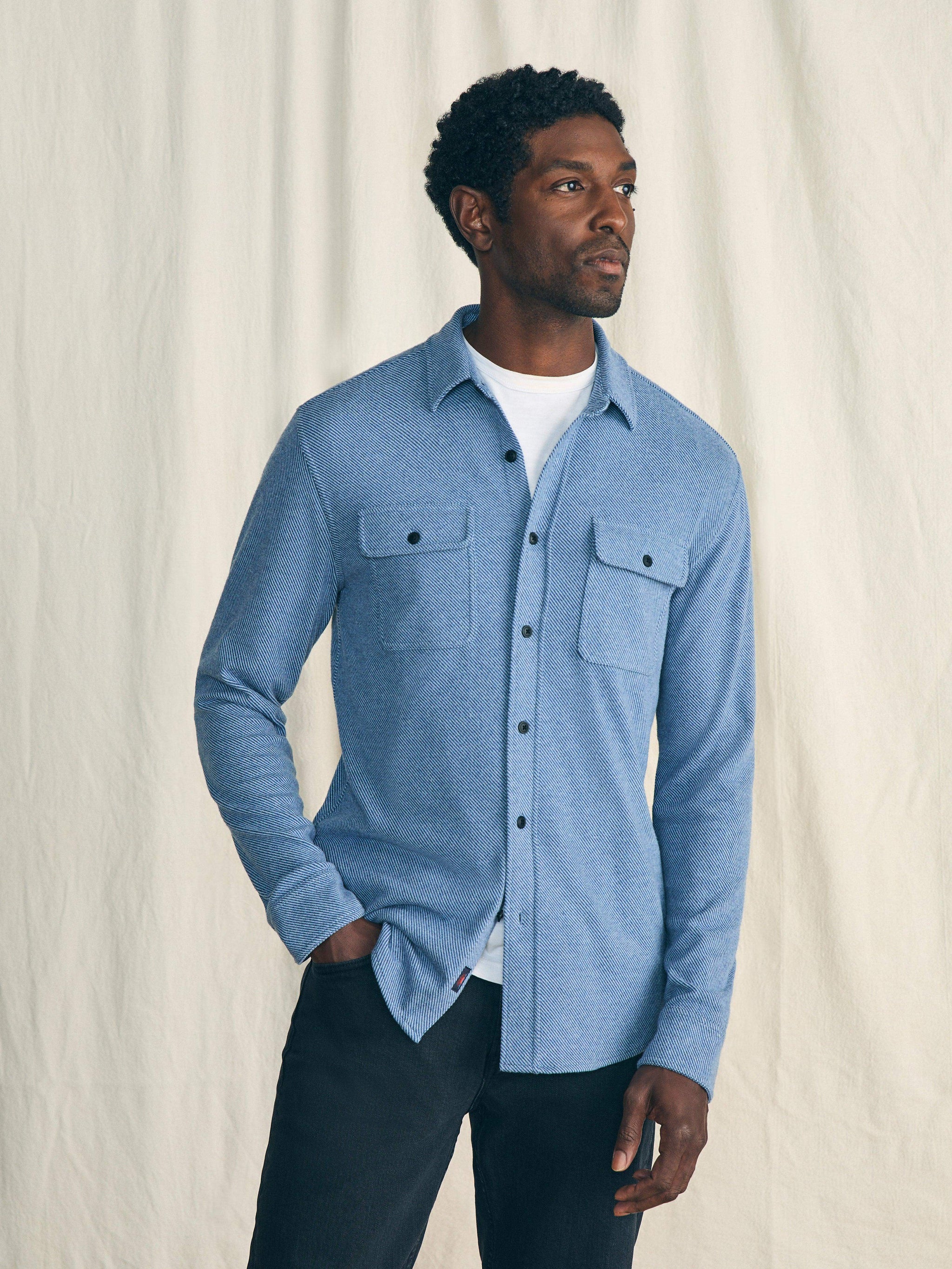 Legend™ Sweater Shirt - Glacier Blue Twill