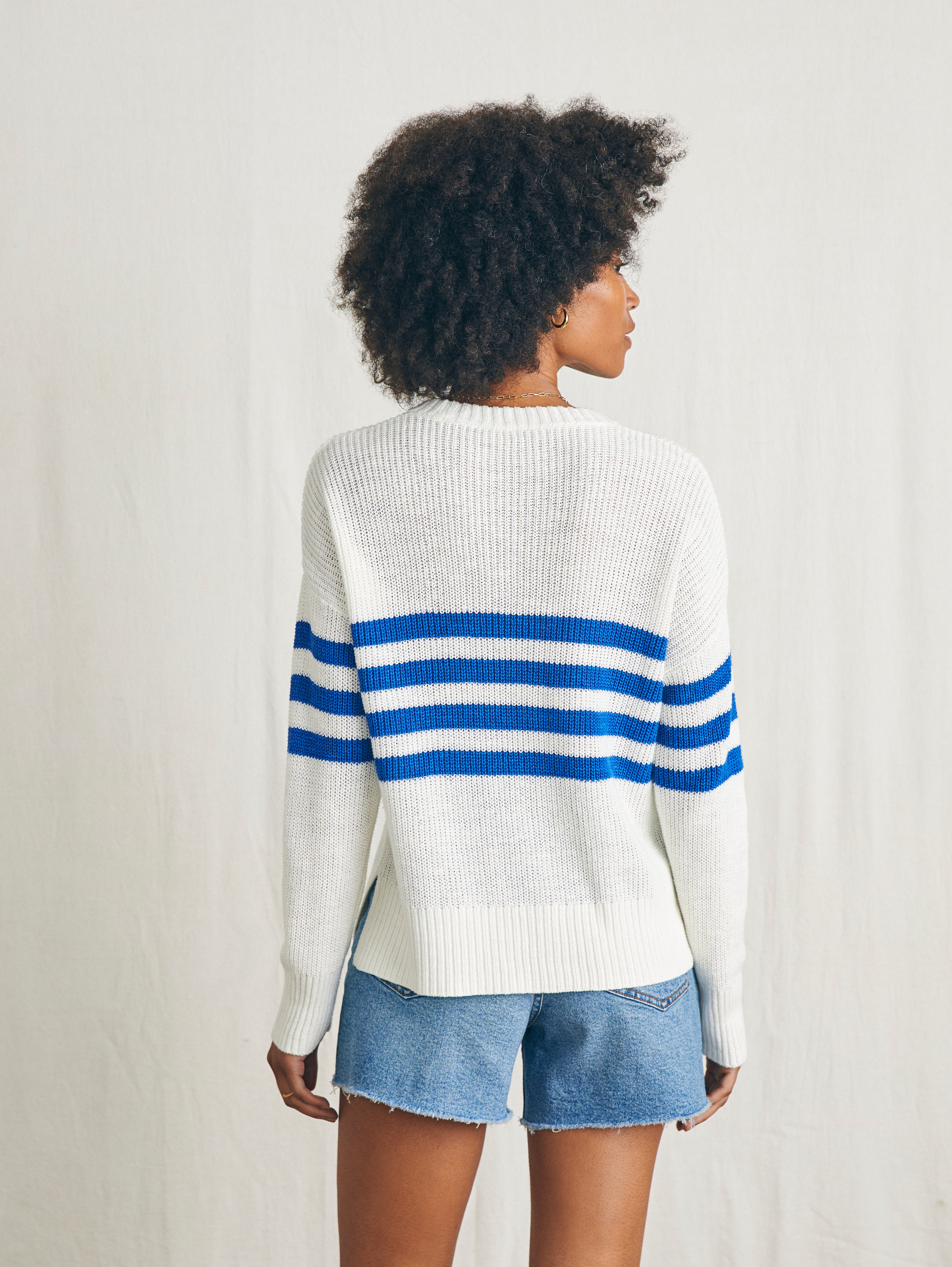 Miramar Linen Crew Sweater