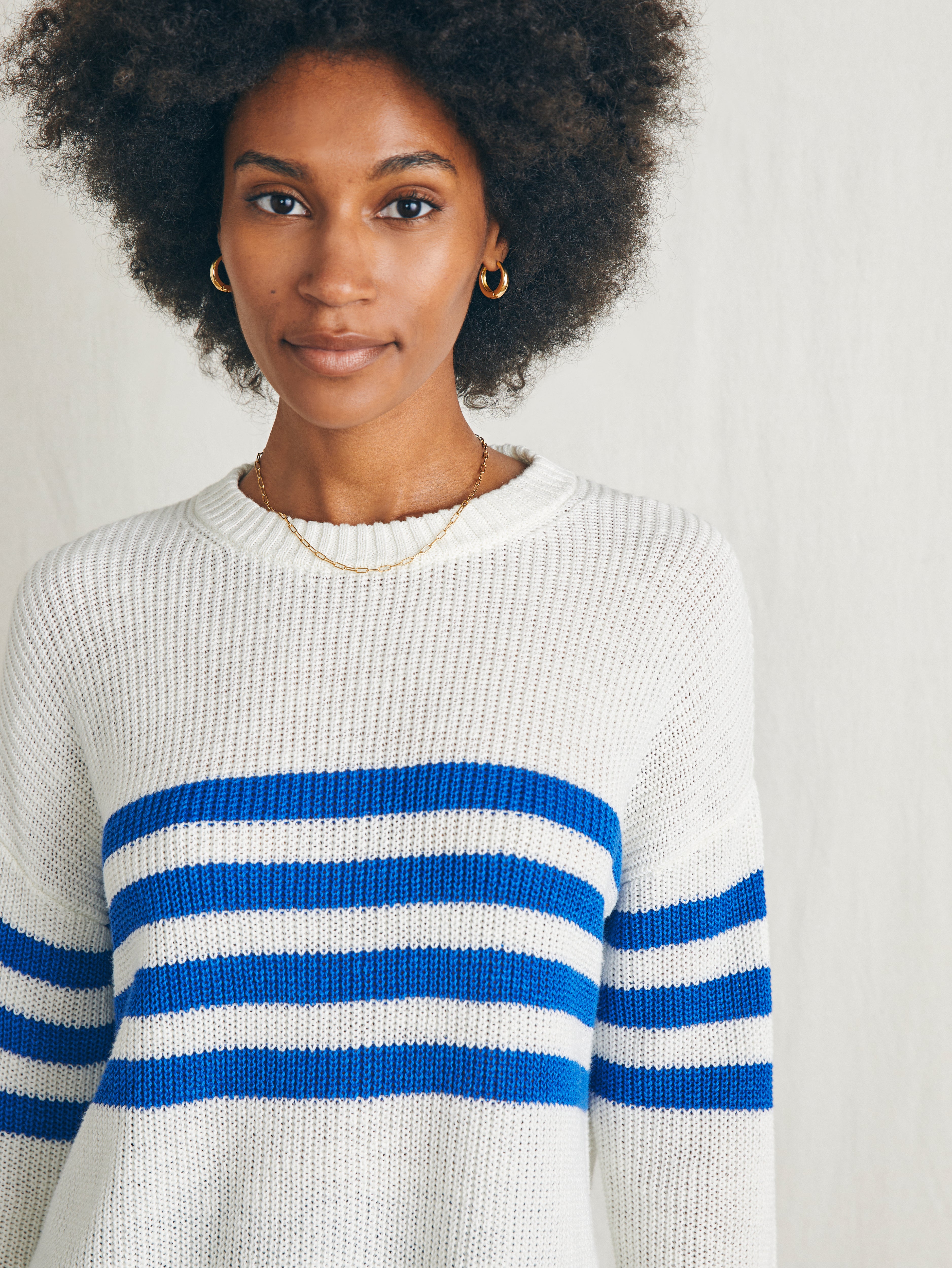 Miramar Linen Crew Sweater