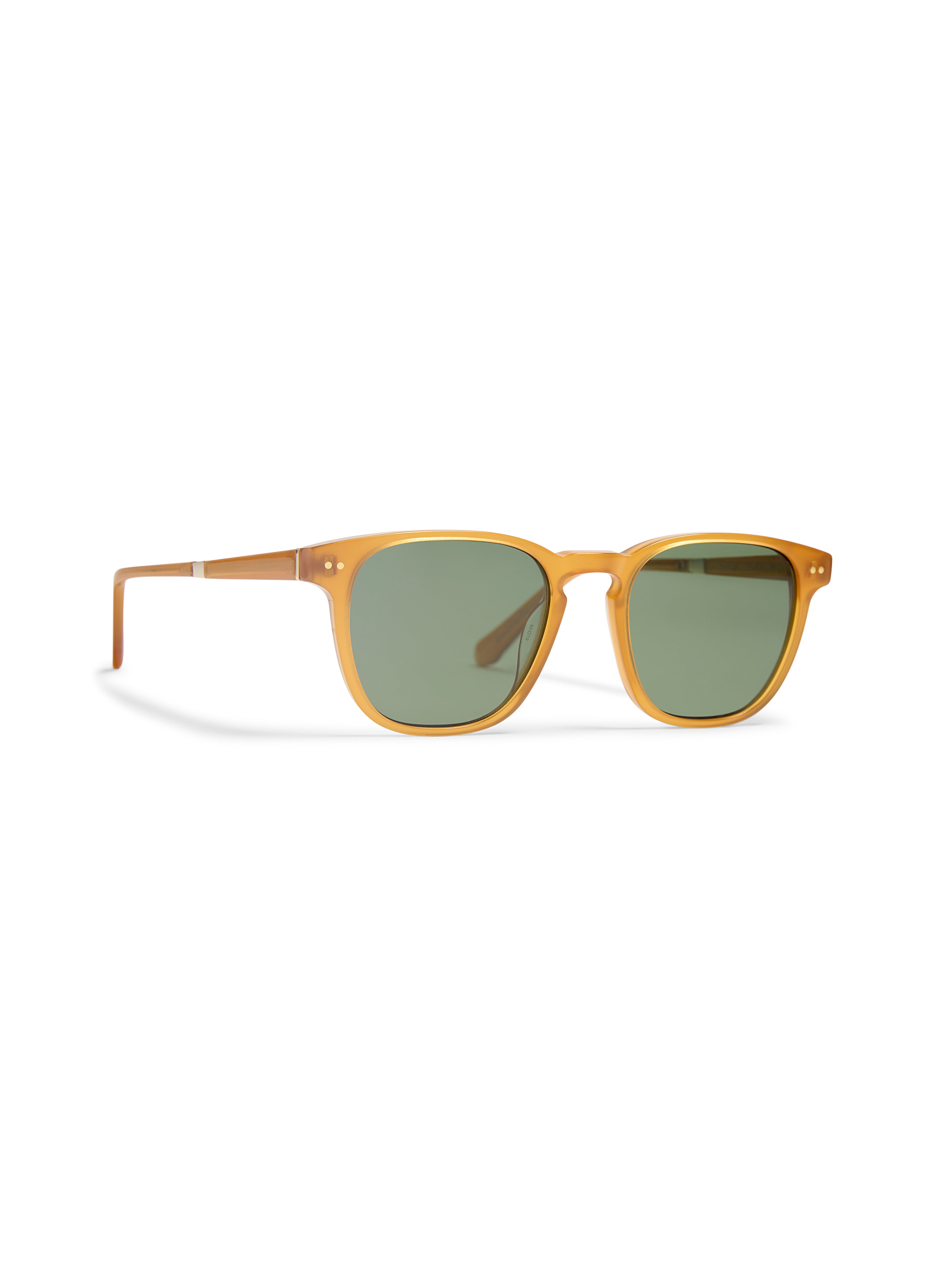 honey goggles August Sunglasses - Milky Honey Solid Green