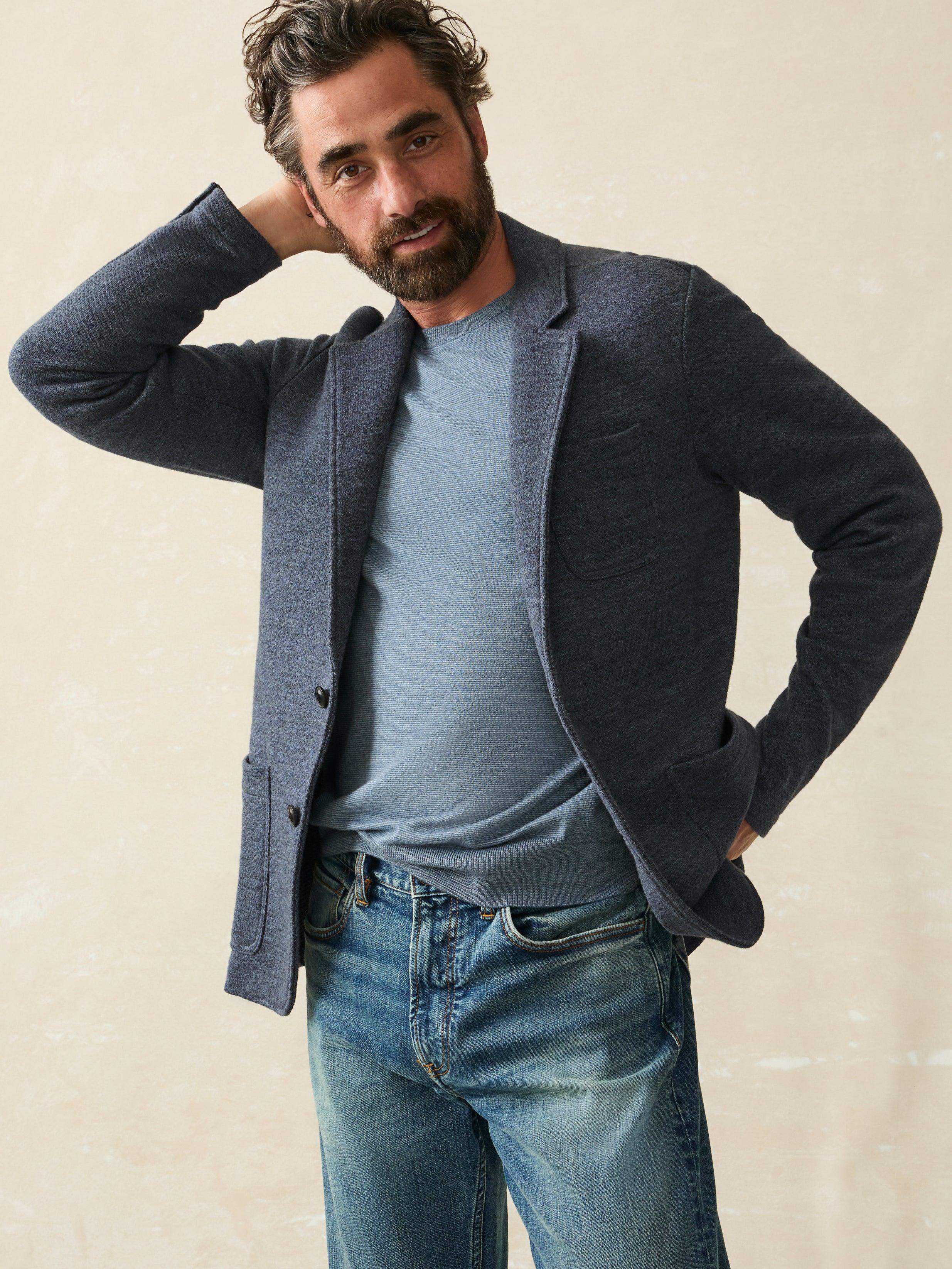 Inlet Knit Blazer