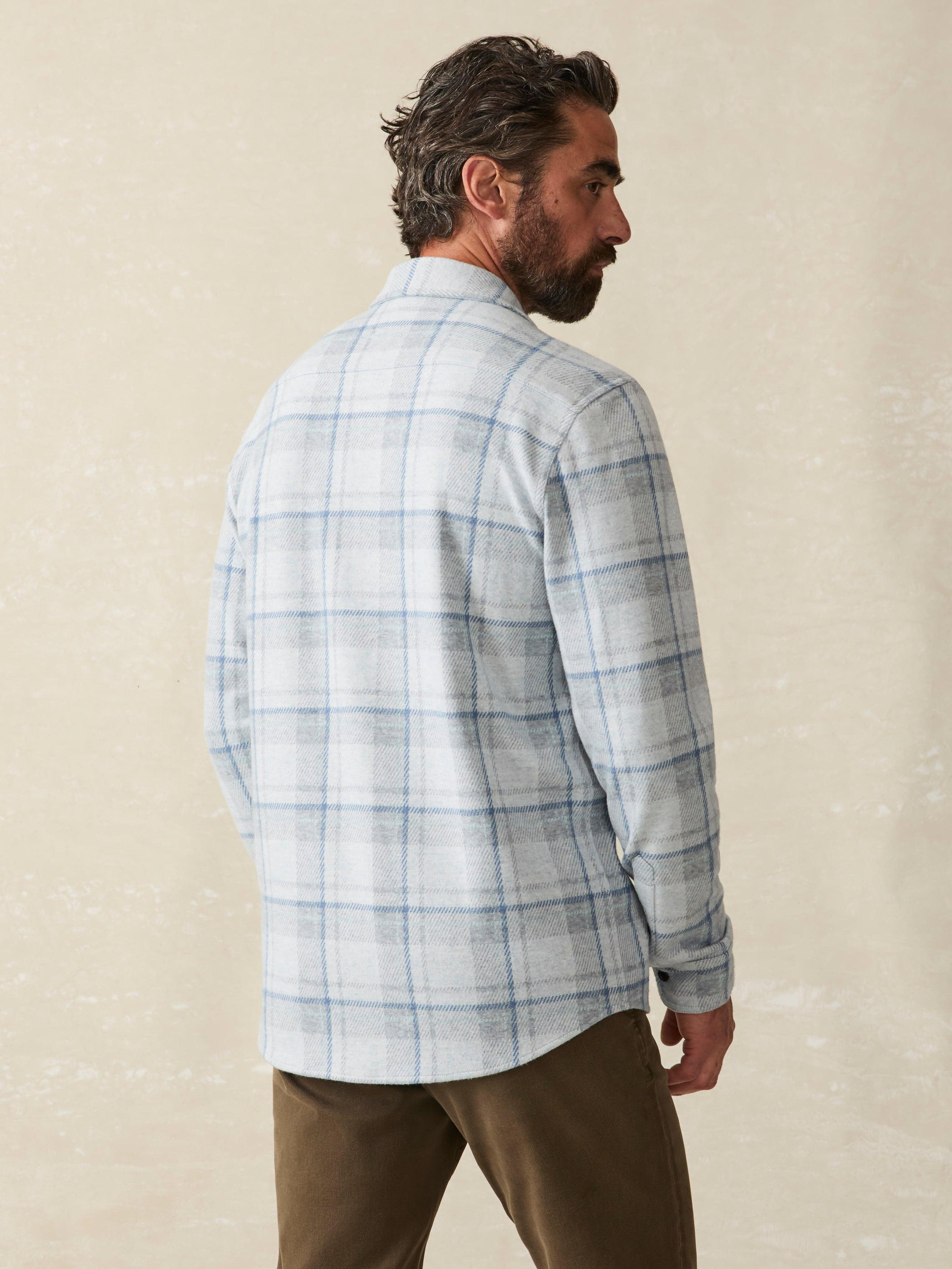 Legend™ Sweater Shirt - Maine Sky Plaid