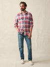 Legend™ Sweater Shirt (Tall) - Cherry Blue Buffalo