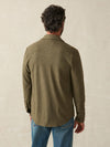 Legend™ Sweater Shirt - Olive Melange Twill
