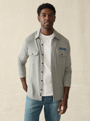Georgetown Legend™ Sweater Shirt - Fossil Grey Twill