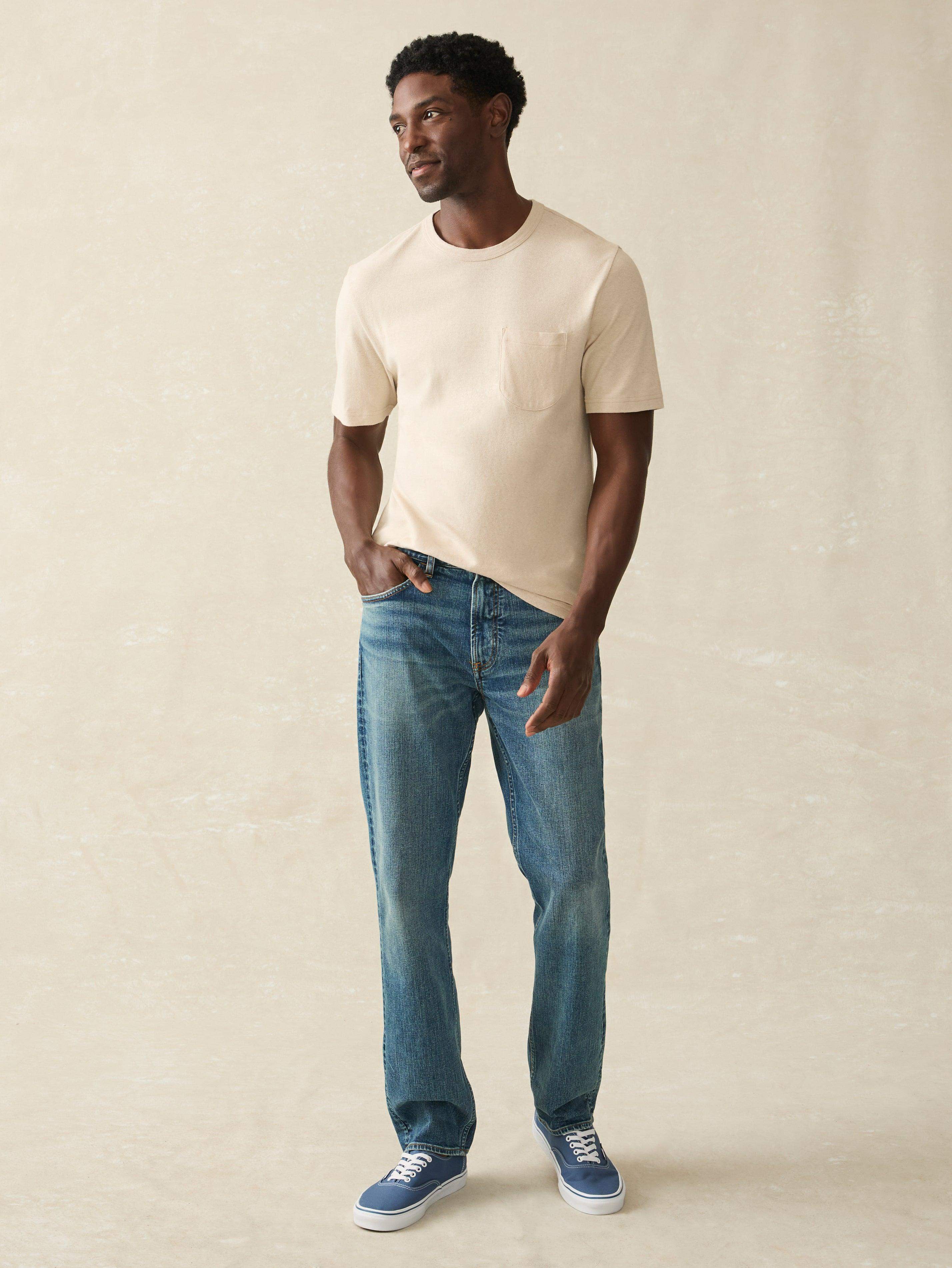 Short-Sleeve Hemp Blend Tee