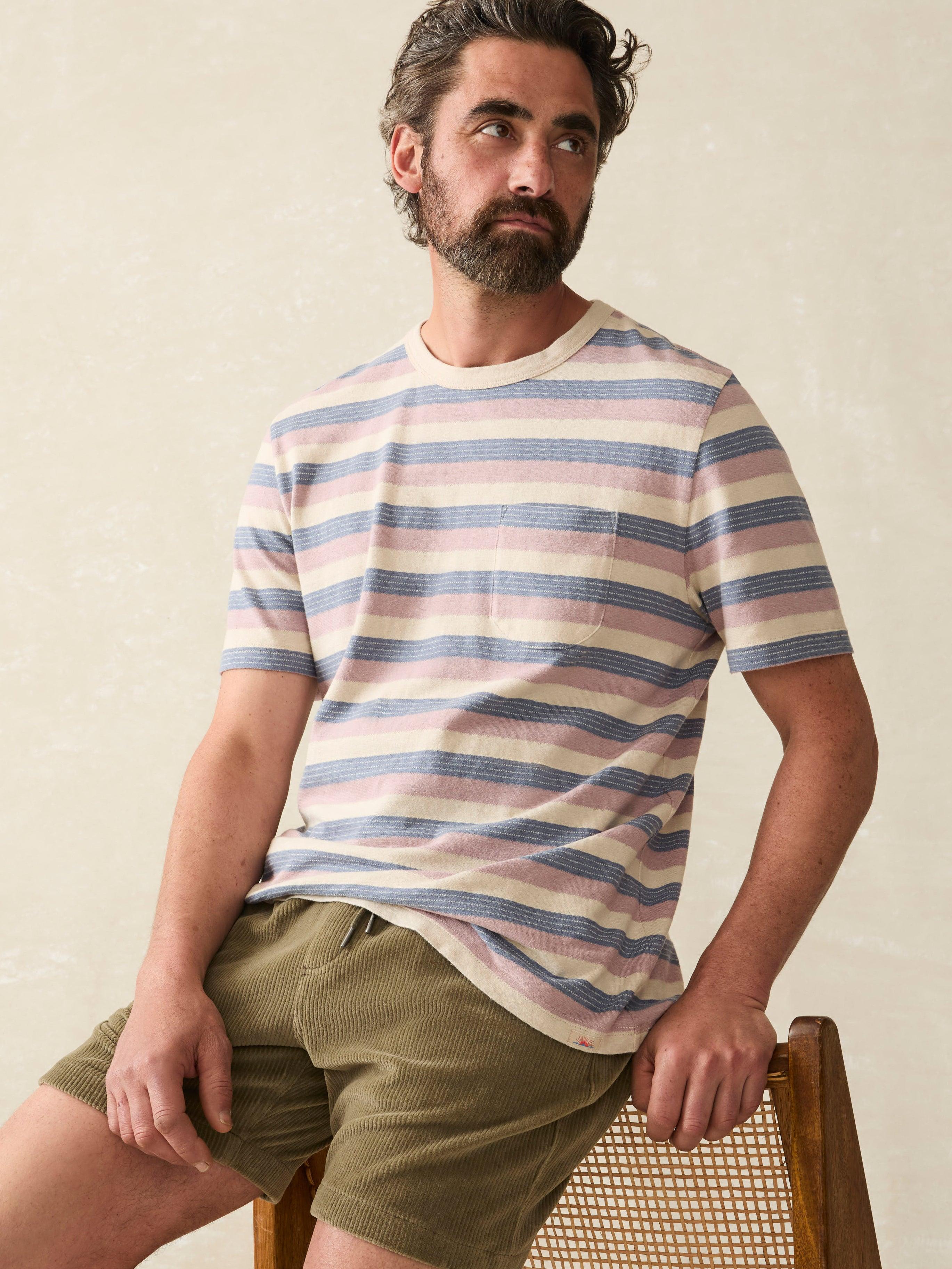 Short-Sleeve Hemp Blend Tee