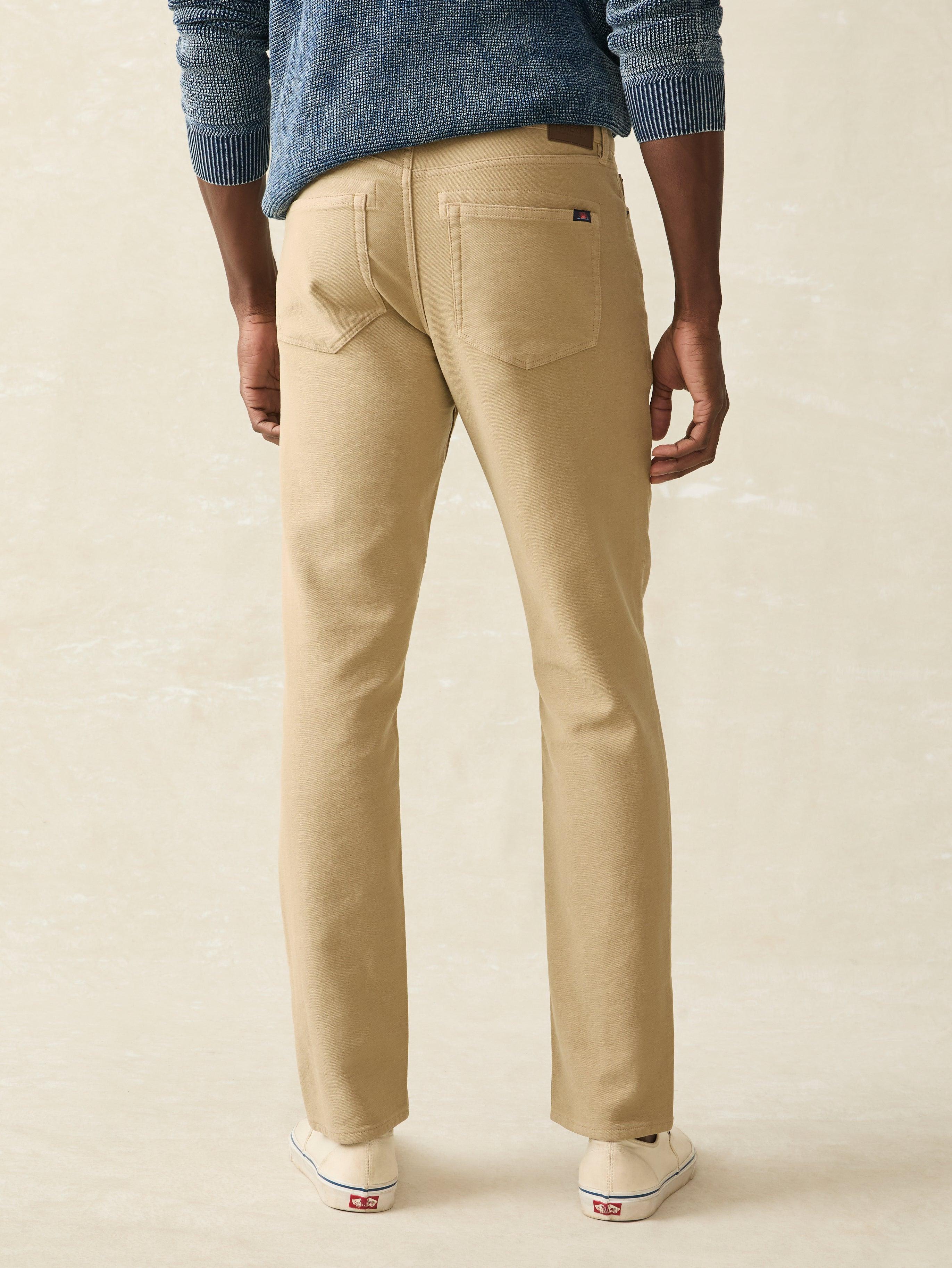 Stretch Terry 5-Pocket Pant