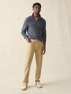 Stretch Terry 5-Pocket Athletic Fit - Desert Khaki
