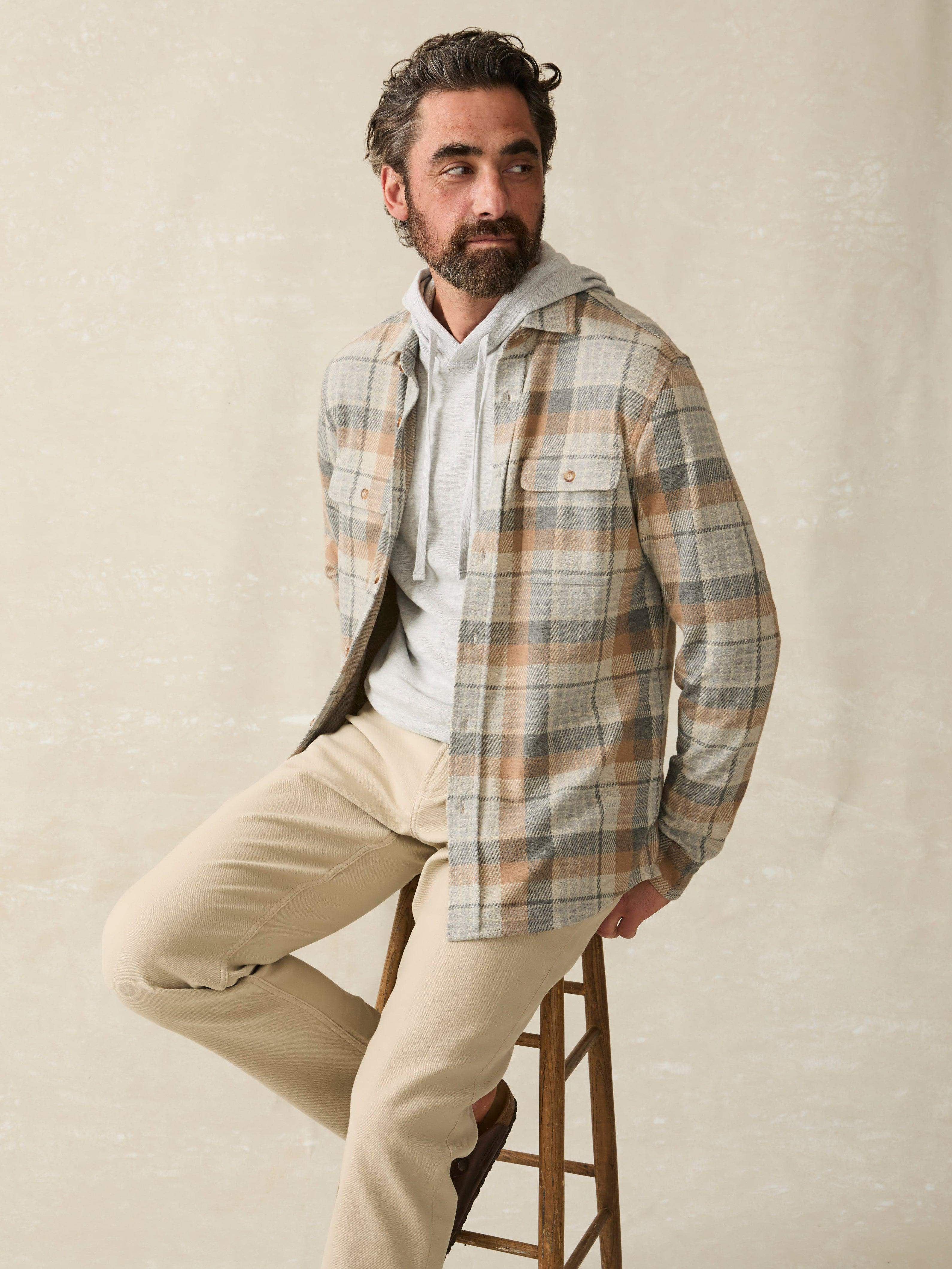 Legend™ Sweater Shirt - Desert Plaid