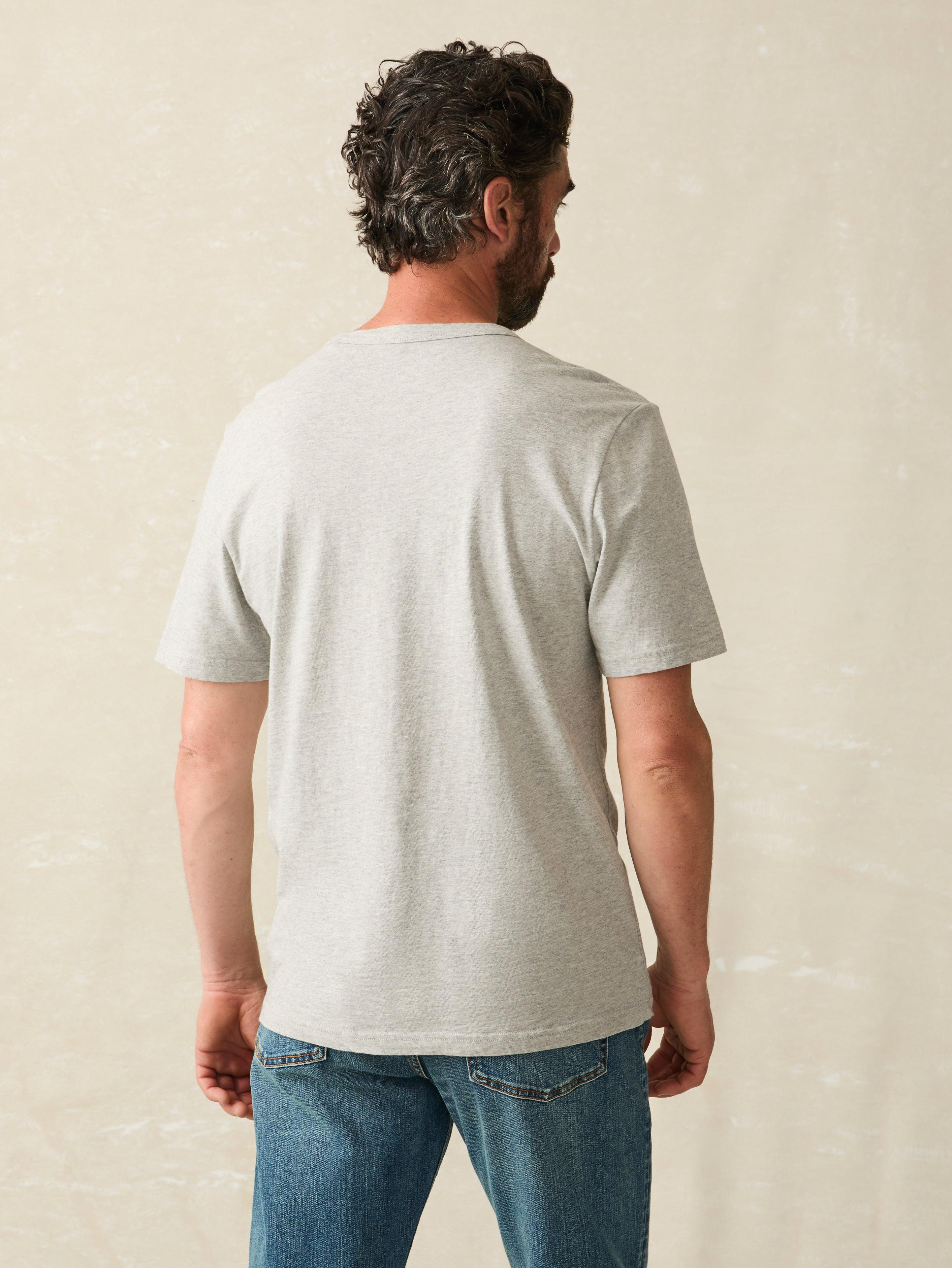 Sunwashed Tee - Heather Grey