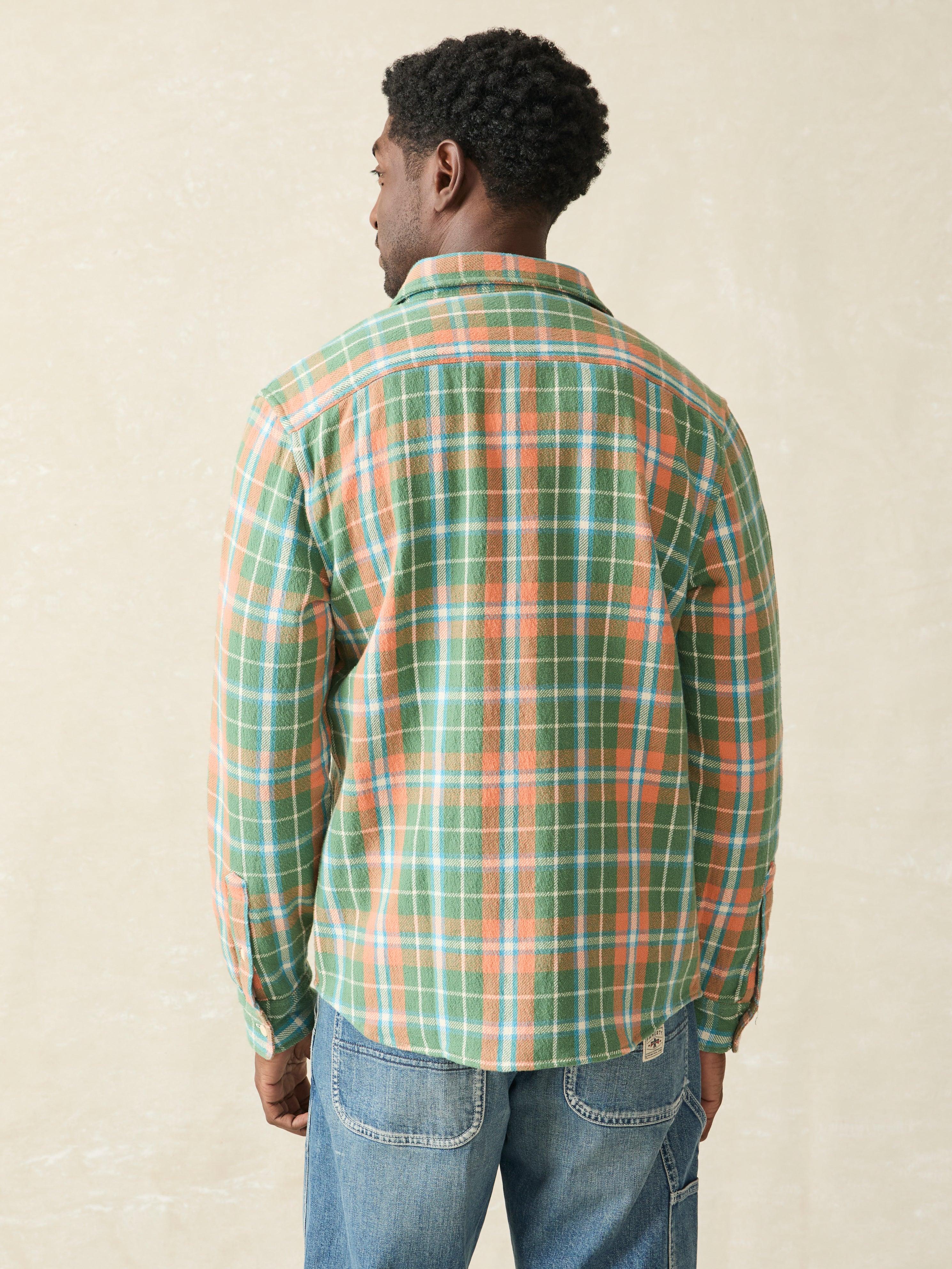 Surf Flannel - Forest Hollow Plaid