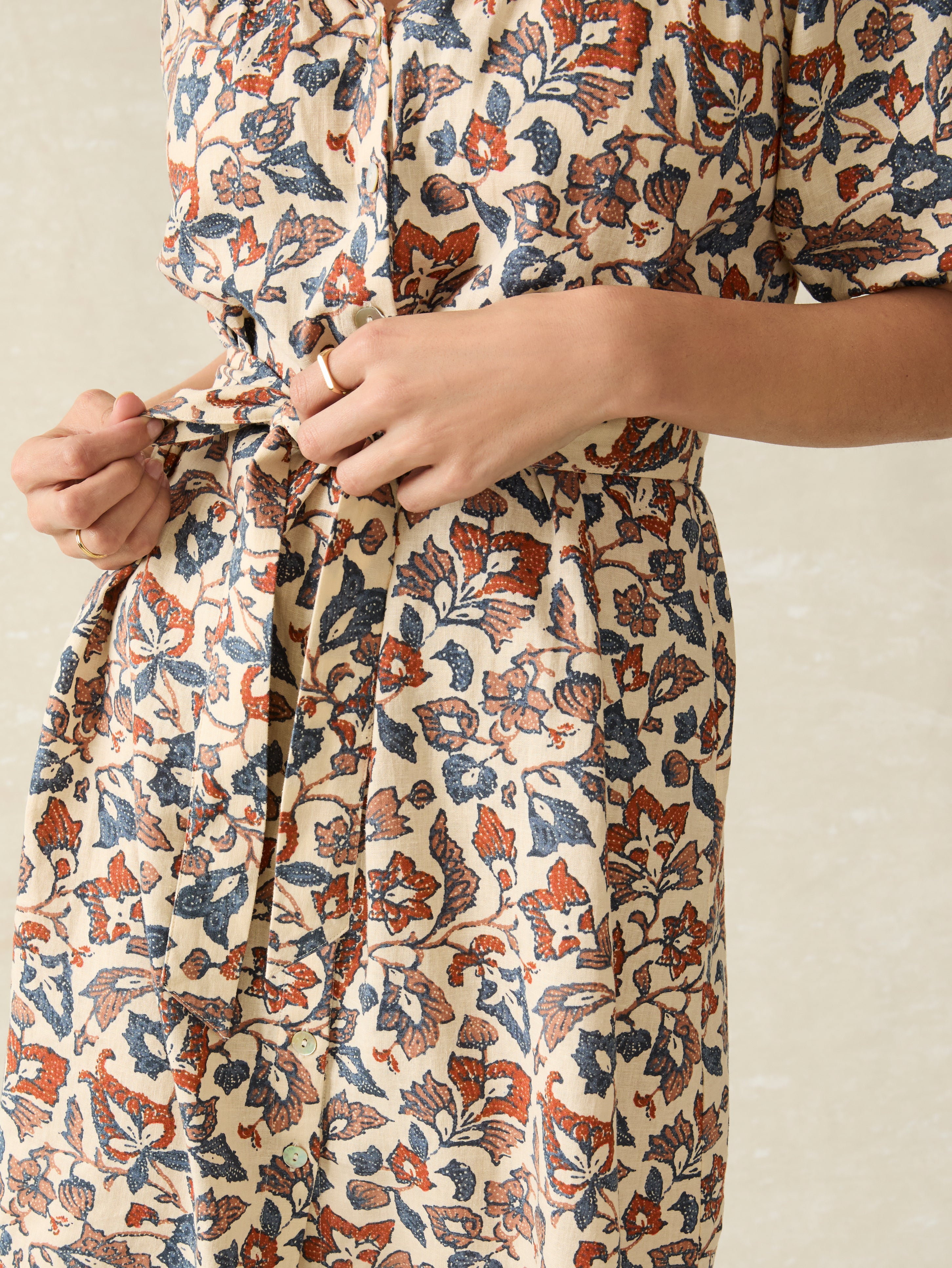 Carmel Mini Dress - Ginger Maplewood Floral