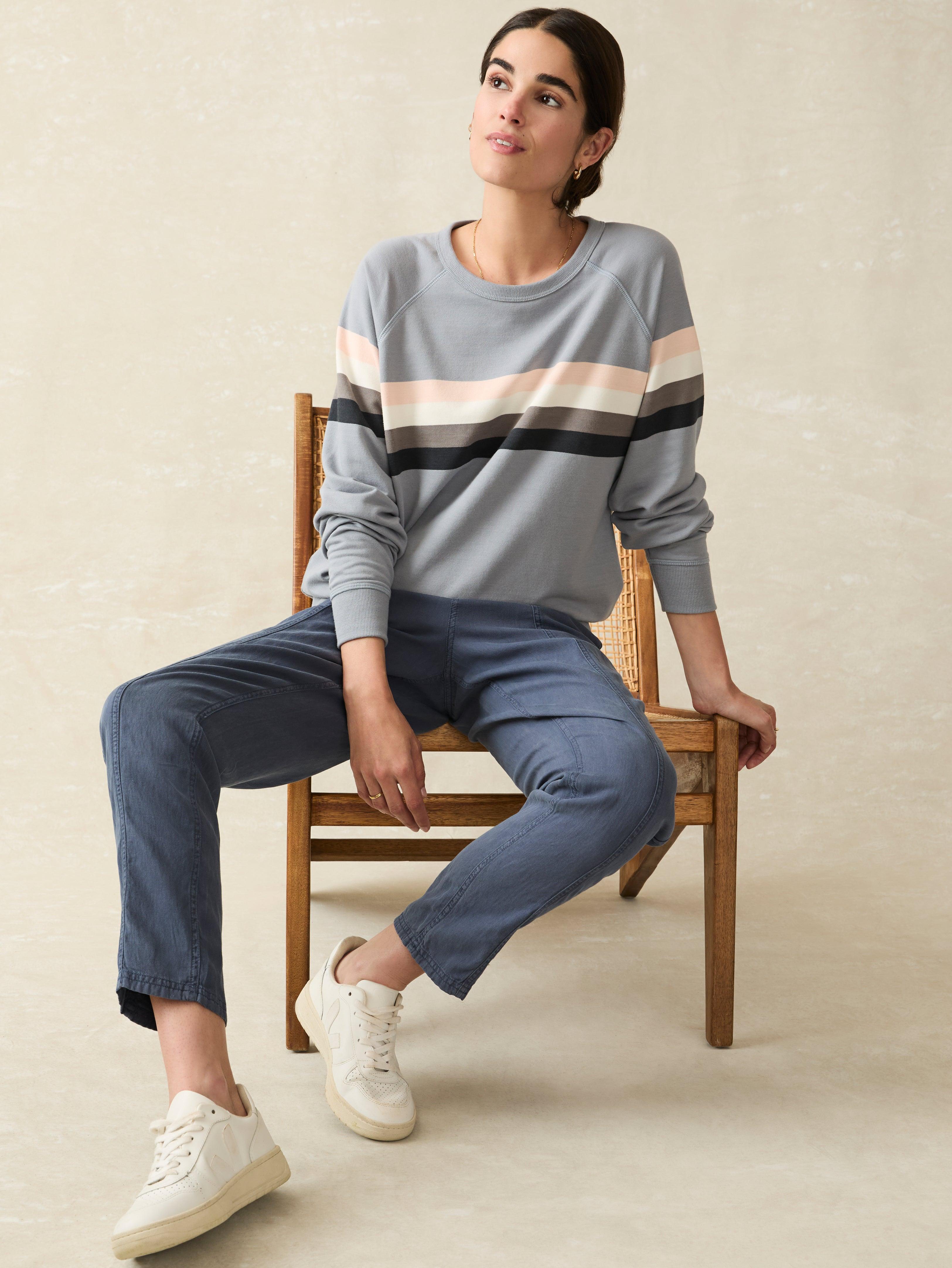 Coastal Cloud Crew - Blue Westward Stripe